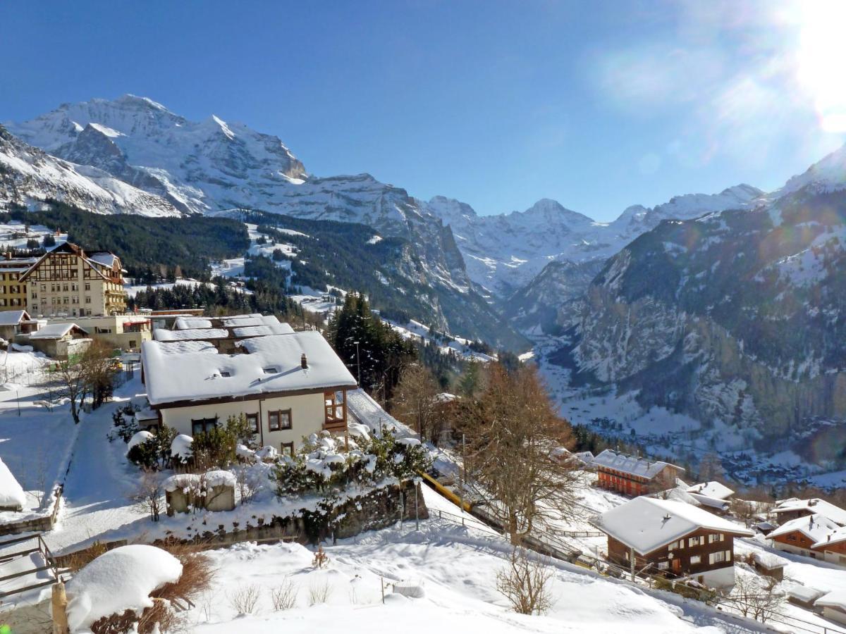 Apartment Rose Studio Y By Interhome Wengen Exterior foto