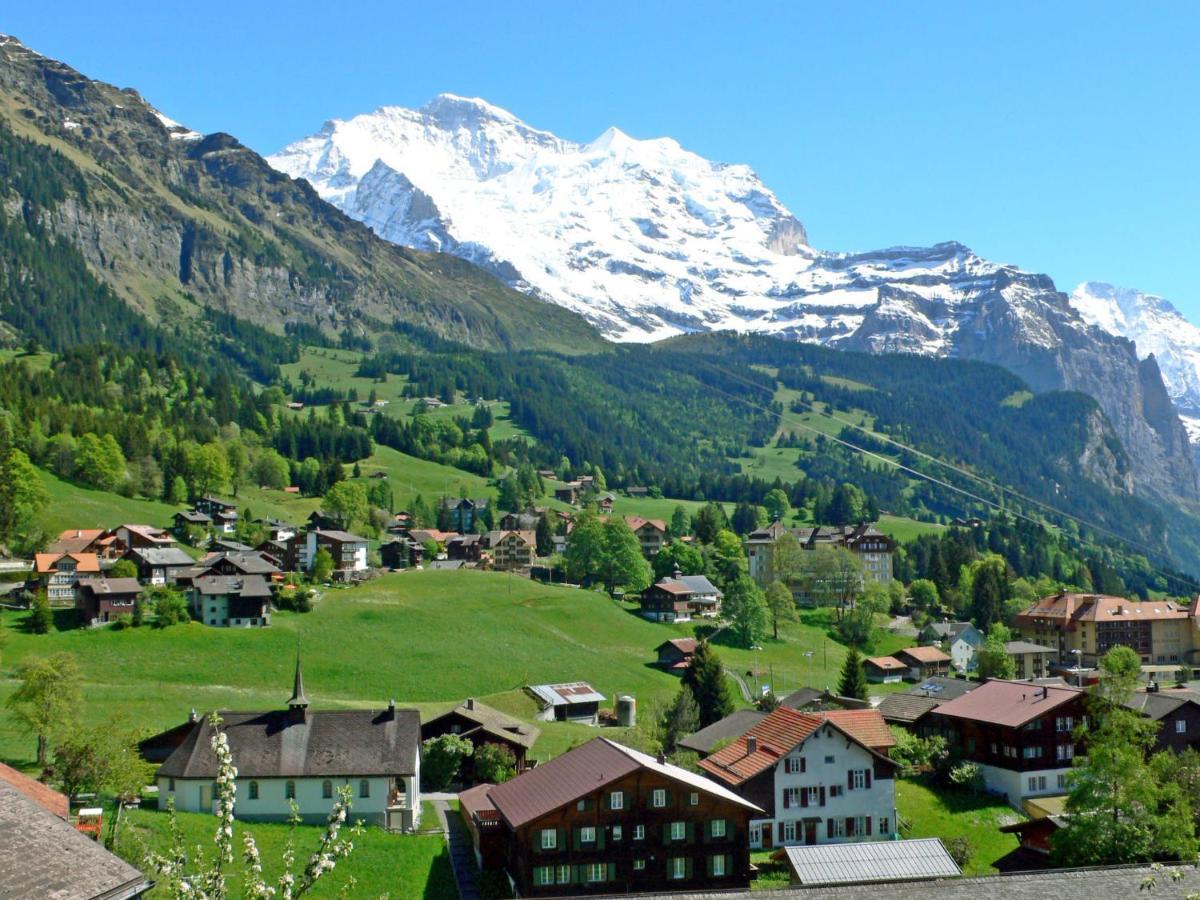 Apartment Rose Studio Y By Interhome Wengen Exterior foto