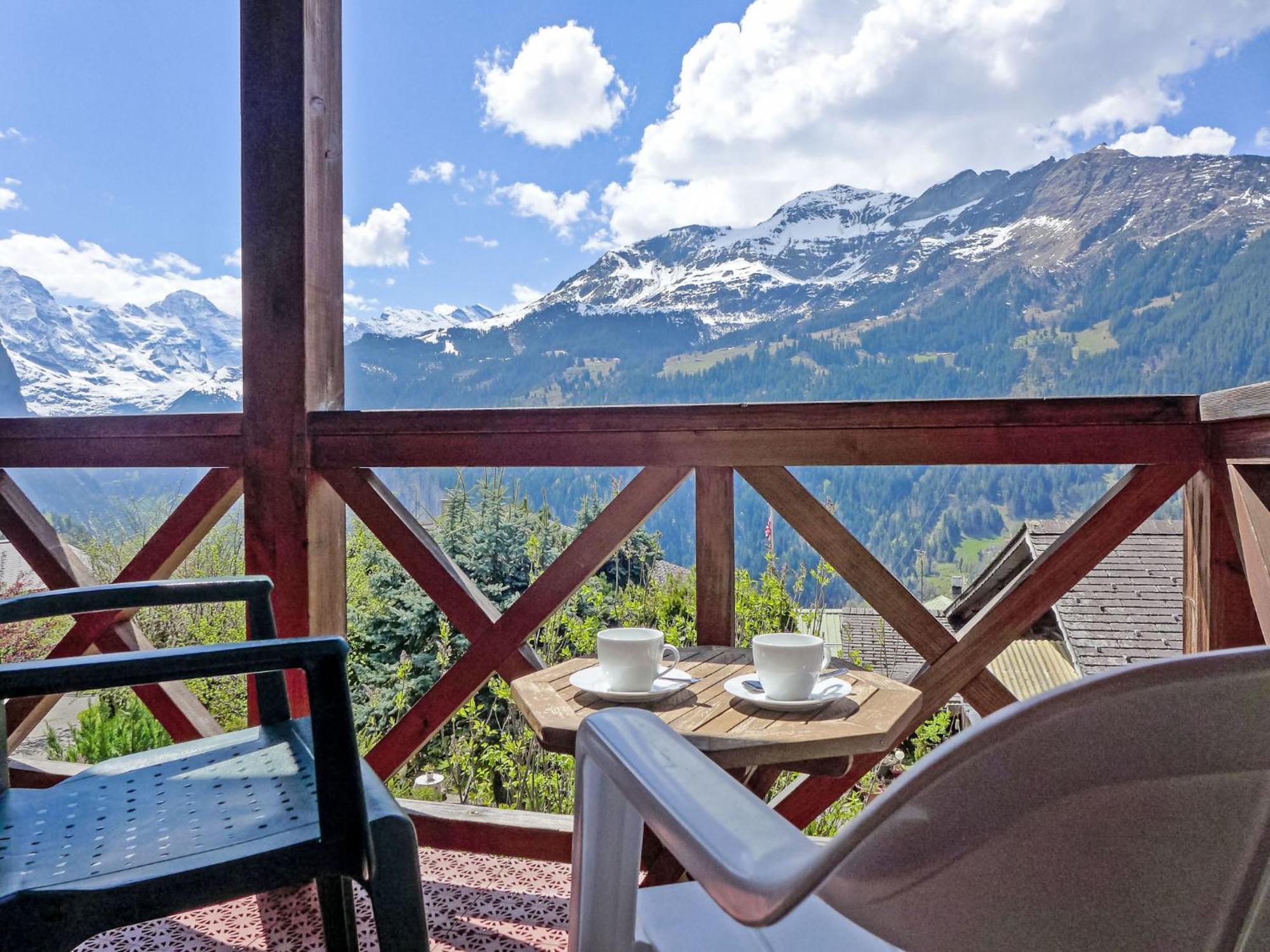 Apartment Rose Studio Y By Interhome Wengen Exterior foto