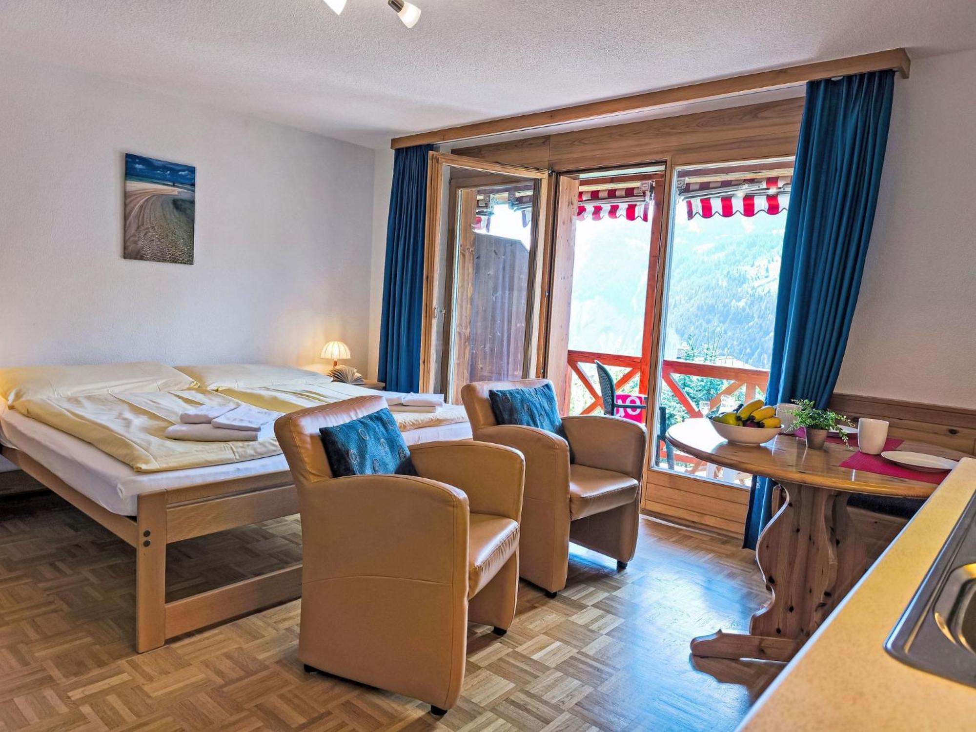 Apartment Rose Studio Y By Interhome Wengen Exterior foto